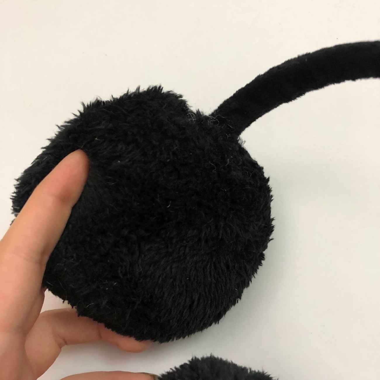 Kid’s Winter Earmuffs – Batman Print with Fuzzy Comfort