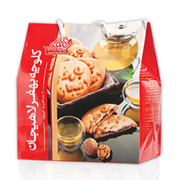 Lahijan Walnut Koloocheh Cookie Iranian Stamped – pack of 12 (6x), 600 gr