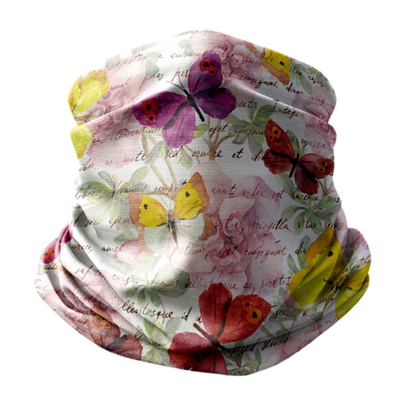 Lightweight Women’s Tube Scarf Suitable for Neck Gaiter, Face Mask & More
