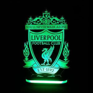 Liverpool Team Logo Design Night Light