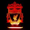Liverpool Team Logo Design Night Light