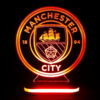 Manchester City Team Logo Design Night Light
