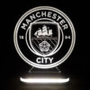 Manchester City Team Logo Design Night Light (4)