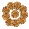 Mehrvazin Fooman Iranian Koloocheh Stamped Cookies - Pack of 10 (x2) - 400 gr