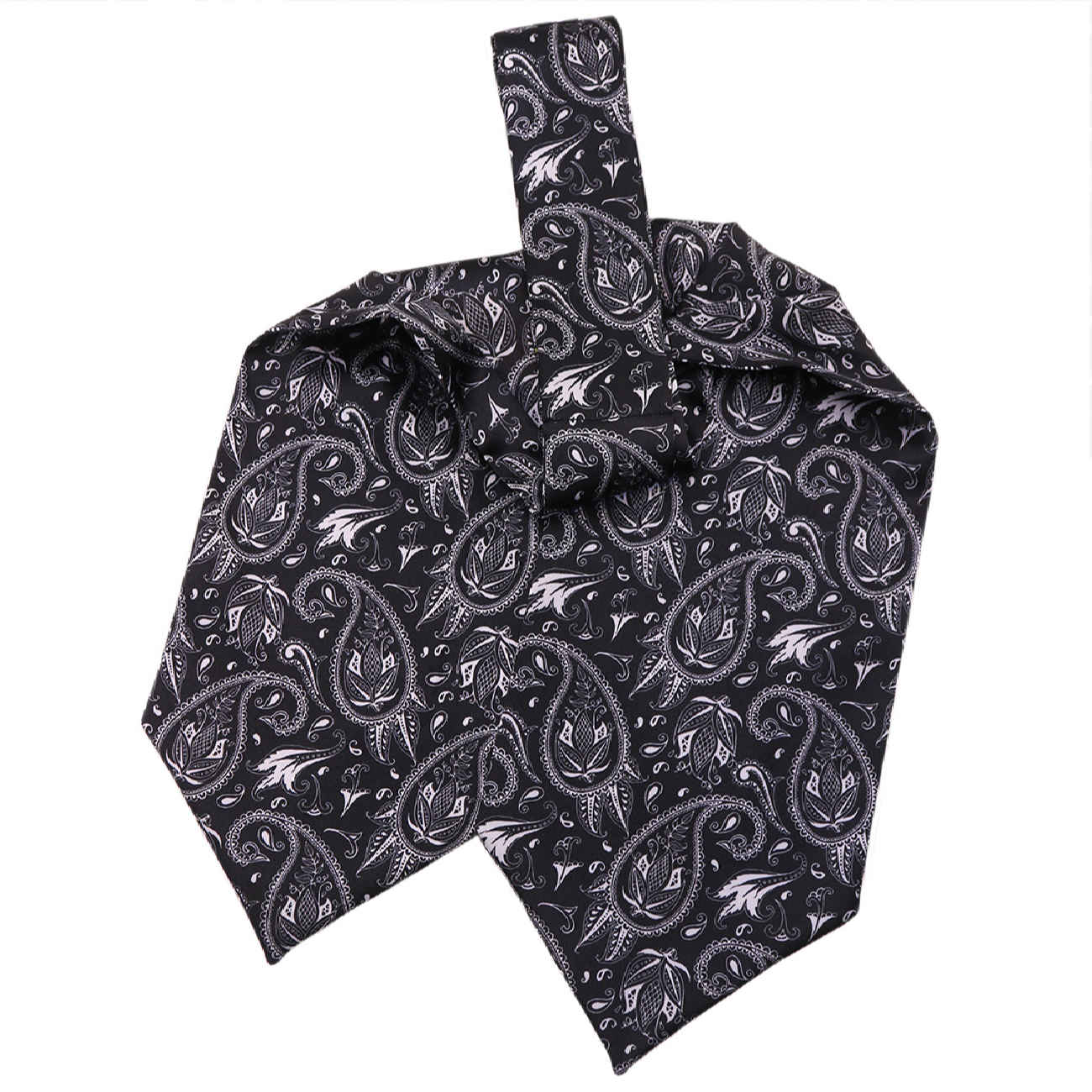 Persian Men’s Ascot Tie – Perfect for Wedding & Event Special Occasion with Paisley Pattern