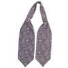 Men's Ascot tie - Suitable for Wedding with Paisley Design in Purple