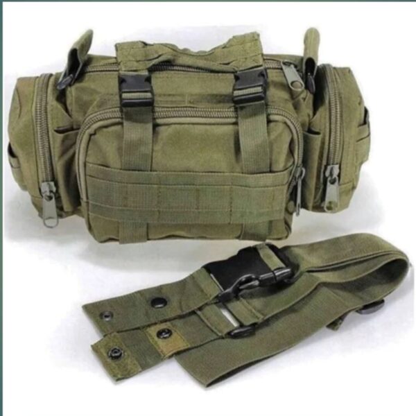 Men’s Military-Style Tactical Waist Bag with Multiple Compartments for Tools, Gear, and Daily Essentials