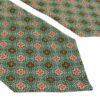 Men’s Vintage Plaid Neck Scarf | Classic Checkered Ascot Tie for Elegant & Classic Style