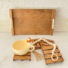 Mini Pallet Coaster – Suitable for Desks, Kitchens or Cafés (Pack of 6)
