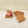 Mini Pallet Coaster – Suitable for Desks, Kitchens or Cafés (Pack of 6)