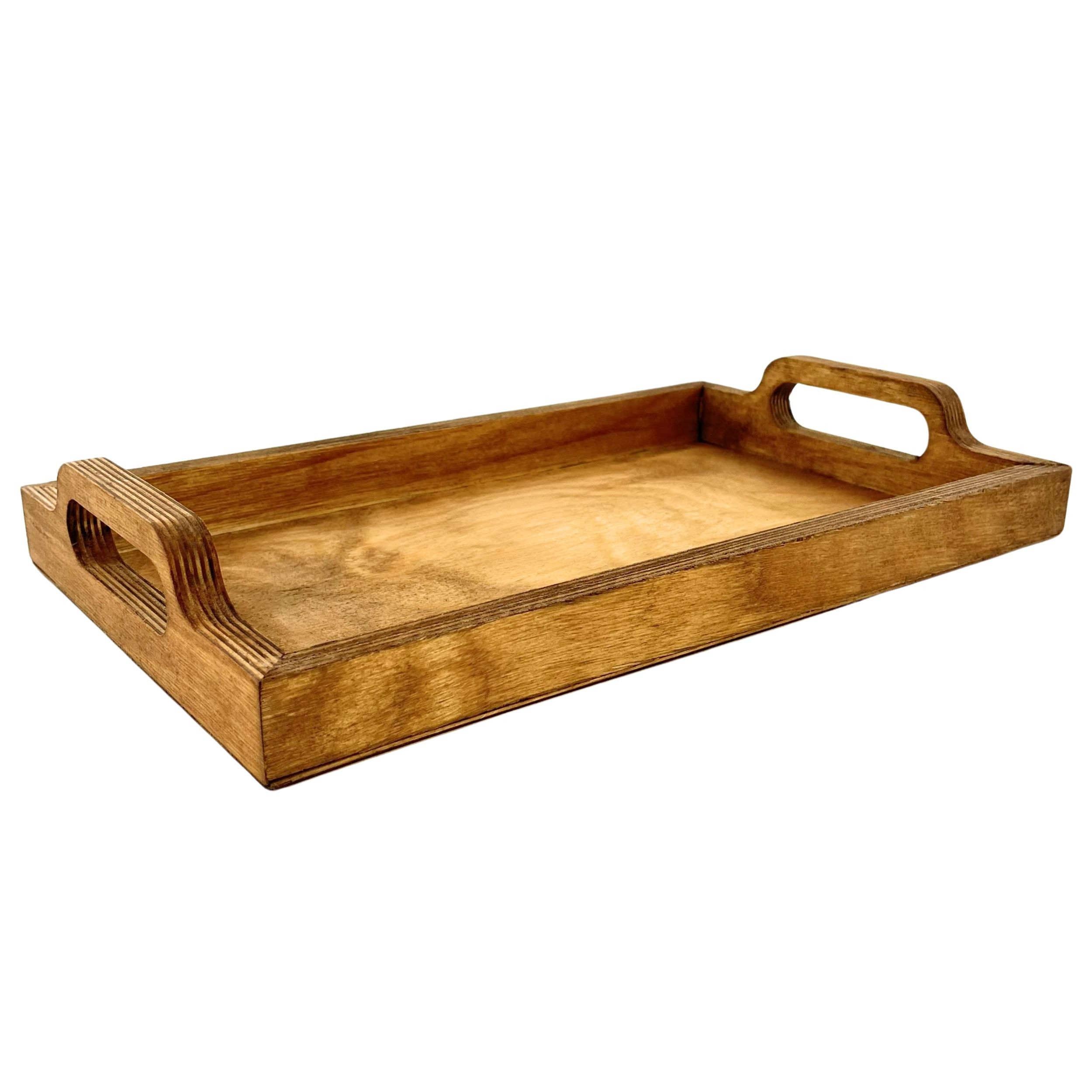 Minimalist Wooden Tray – Suitable for Modern & Rustic Interiors