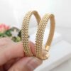 Minimalist Woven Cuff Bracelet for Women – Dainty, Adjustable & Elegant (1)