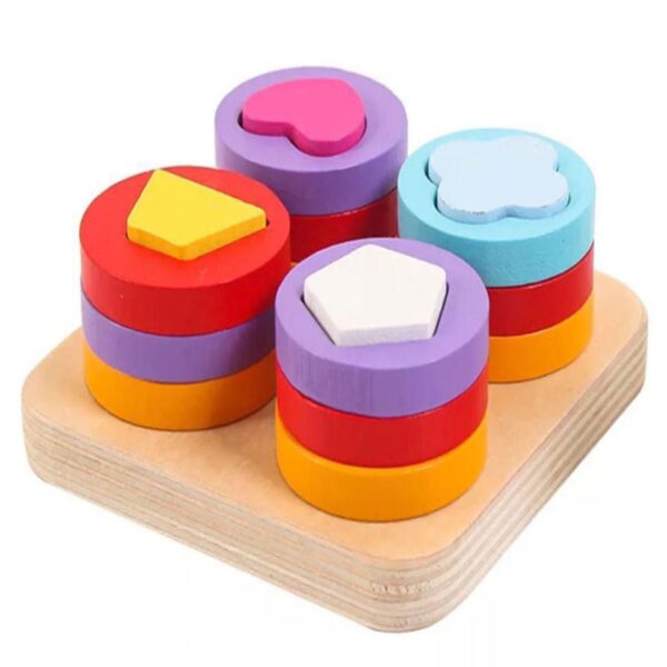 Montessori Sensory Toy – Learn Shapes & Geometry for Kids