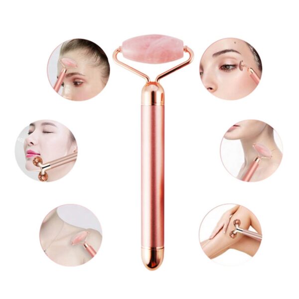 Natural Stone Facial Roller Set – Detoxify, Soothe, and Rejuvenate Your Face