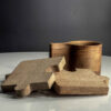Natural Wood Puzzle Coasters – Suitable for Everyday Use (4x)