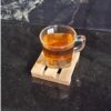 Natural Wooden Pallet Coaster – Suitable for Table Protection (Pack of 6)