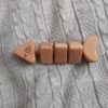 Natural Wooden Rattle in Fish Design – Keepsake Gift for New Parents