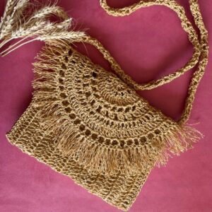 Nature-Inspired Raffia Bag Suitable for Everyday Use & Photoshoot