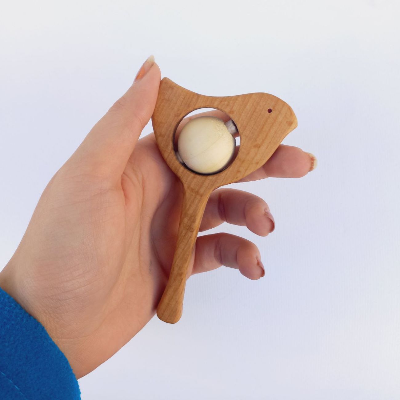 Organic Baby Rattle Bird Design – Eco-Conscious Choice for Modern Parents