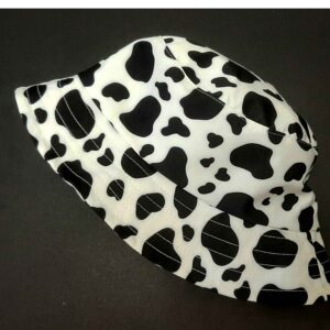 Outdoor Cow Print Bucket Hat – Suitable for Making a Fashion Statement at Any Event