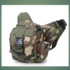 Outdoor Tactical Hip Pack for Men with Adjustable Strap and Secure Zipper Pockets