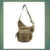 Outdoor Tactical Hip Pack for Men with Adjustable Strap and Secure Zipper Pockets