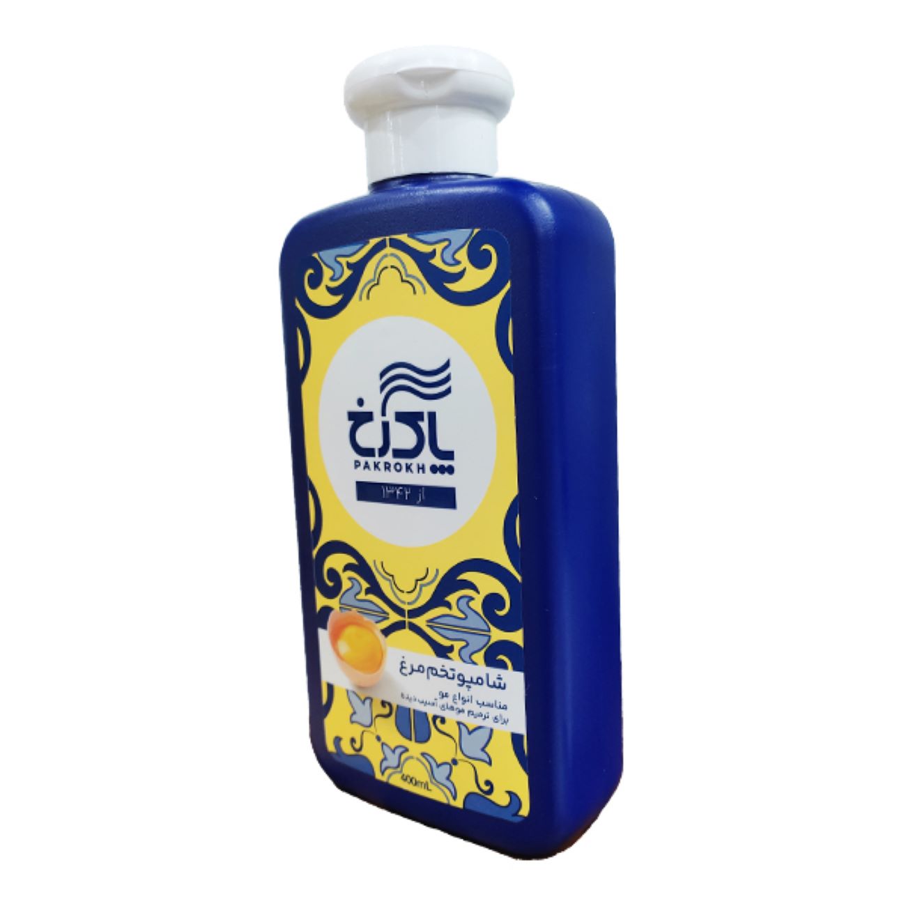 Pakrokh Egg Hair Shampoo – Suitable for All Hair Types, 400 ml – Set of 3 Pieces