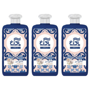 Pakrokh Garlic Hair Shampoo – Suitable for All Hair Types, 400 ml – Set of 3 Pieces