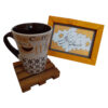 Pallet Coaster for Drinks – Unique Wood Coasters for Coffee & Tea Cups (Pack of 6)