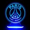 Paris Saint-Germain Team Logo Design Night Light