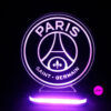 Paris Saint-Germain Team Logo Design Night Light