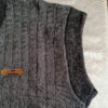 Persian Men's Sleeveless Camel Wool Vest in Gray – Ideal for Office & Everyday Use