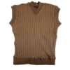 Persian-Style Men's Vest in Camel Wool – Sleek, Comfortable and Versatile