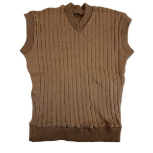 Persian-Style Men’s Vest in Camel Wool – Sleek, Comfortable and Versatile