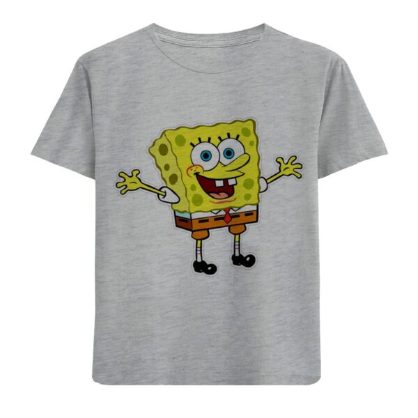 Premium Cotton Kids T-Shirt  Soft & Durable Fabric SpongeBob