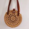 Raffia Bag Crocheted with Raffia Paper Yarn - Light Weight & Durable