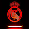 Real Madrid Team Logo Design Night Light