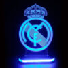 Real Madrid Team Logo Design Night Light