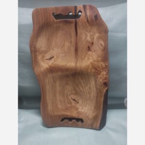 Rustic Irregular Wooden Tray – Suitable for Organizing Essentials & Display
