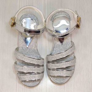 Shiny Formal Sandals for Girls – Classic Open Toe Design and Adjustable Strap
