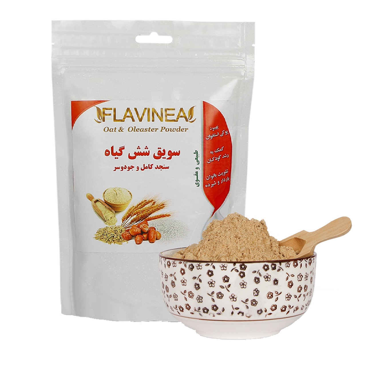 Six-Herb Sawiq with Senjed and Oats by Flavina – 200 gram (3x)