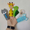 Soft Felt Kids Puppets – Finger Dolls, Suitable for Home or Classroom Use, Pack of 26