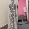 Soft Tulle Wedding Veil with Floral Lace Appliqué and Cathedral Train – Graceful and Elegant