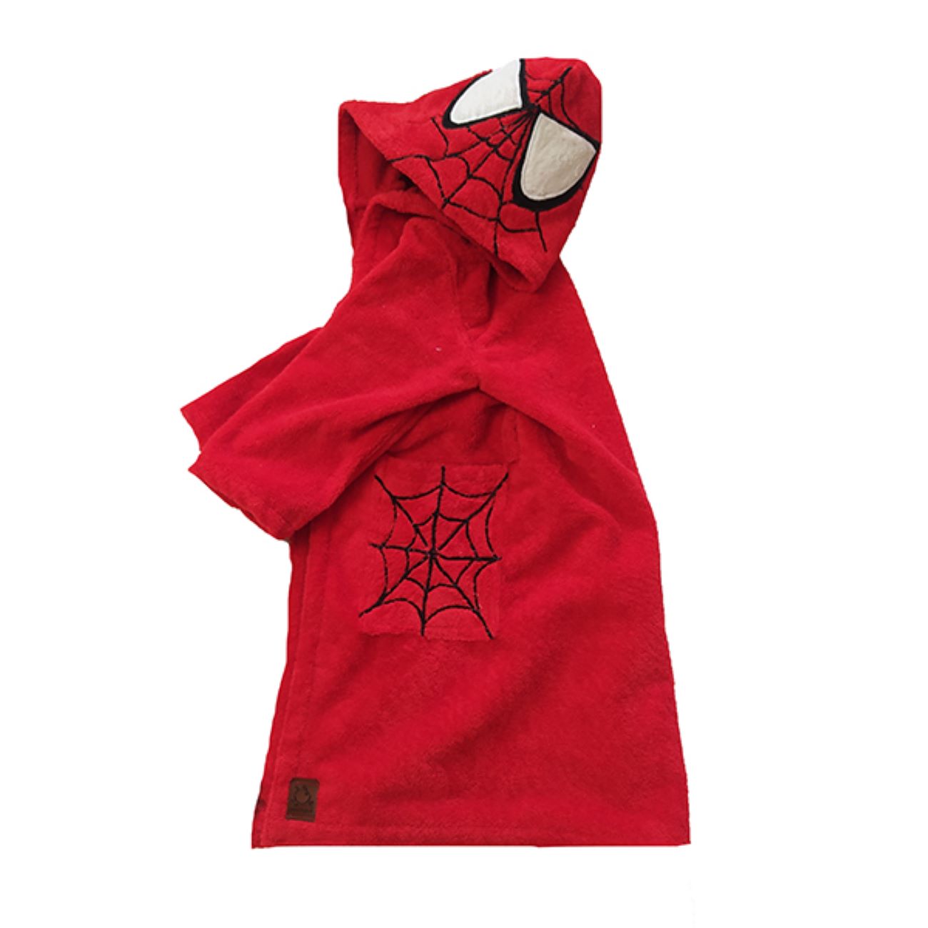 Spider-Man Hooded Bathrobe Towel – Size 60×40 cm
