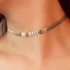 Steel Choker Necklace – Minimalist, Durable & Stylish for Everyday Wear (1)