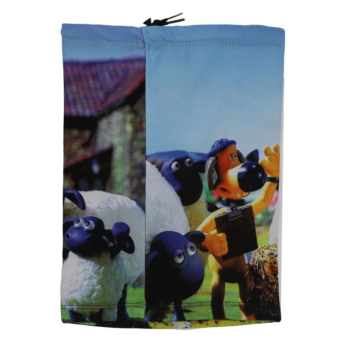 Stretchable and Durable Tube Scarf for All Seasons with Fantasy Cartoon Pattern