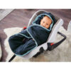 Swaddle for Newborn – Soft & Safe, Suitable for Sleep-Boosting Pick in Navy Blue