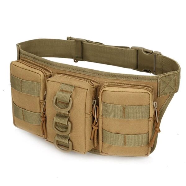 Tactical Adventure Fanny Pack for Men – Ideal for Travel, Trekking, Hunting, and Survival Enthusiasts
