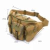 Tactical Fanny Pack – Waist Bag with Water-Resistant Fabric for Hunters & Hikers