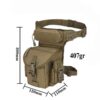 Tactical Waist Bag - Suitable for Hiking & Outdoor with Water-Resistant Fabric